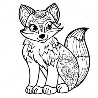 Niedlicher Fuchs Ausmalbild 6739-2303