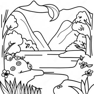 Naturthemen Achtsames Ausmalbild 71127-15574