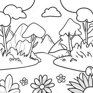 Naturthemen Achtsames Ausmalbild 71127-15575