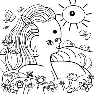 Naturthemen Achtsames Ausmalbild 71127-15576