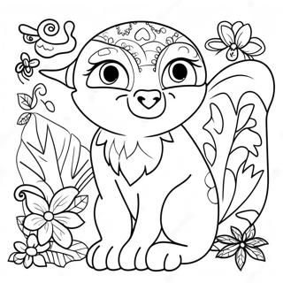 Tiere Themen Achtsames Ausmalbild 71129-15581