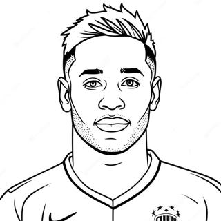 Neymar Ausmalbild 71880-15746