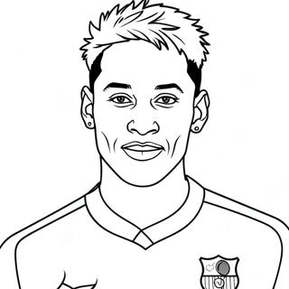 Neymar Ausmalbild 71880-15747