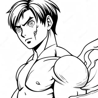 Eren Yeager Verwandelndes Ausmalbild 72595-16312