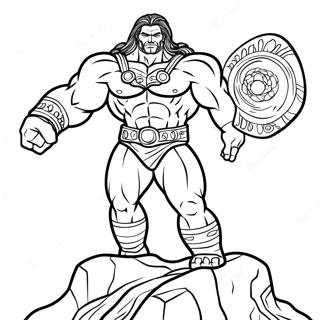 Titanwandler Ausmalbild 72598-16321