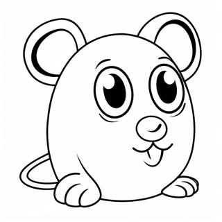 Lustige Computermaus Mit Grossen Augen Ausmalbild 72779-16461