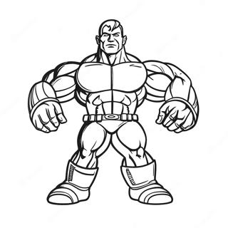 Titan Tv Mann In Action Pose Ausmalbild 72907-16555