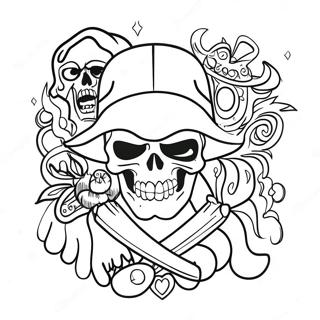 Coole Gangsta Tattoo Designs Ausmalbild 72932-16569