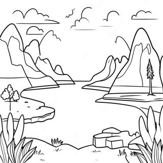 Schone Landschaften Der Lander Ausmalbild 73012 16643