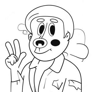 Witzige Sarkastische Figur Ausmalbild 73088 16697