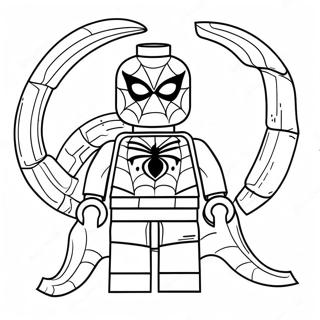 Lego Spiderman Ausmalbilder