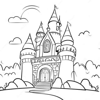 Gracies Ecke Fantasieschloss Ausmalbild 73678 17162