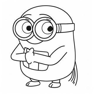 Minion Mit Sonnenbrille Ausmalbild 7368-1982