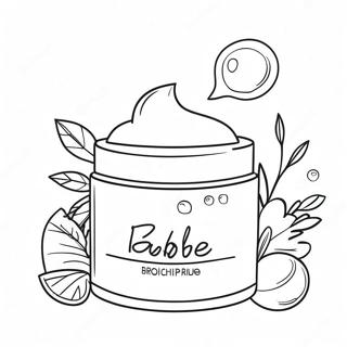 Bubble Skincare Ausmalbilder