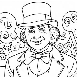 Willy Wonka Ausmalbild 73880-17308