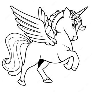 Pegasus Ausmalbilder