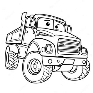 Monster Diesel Lkw Ausmalbild 74316-17651