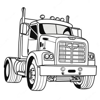 Benutzerdefinierter Diesel Lkw Ausmalbild 74318-17657