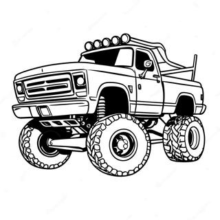 Cooler Hebe Lkw Ausmalbild 74319-17662