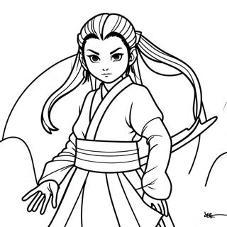 Nezuko In Damonenform Ausmalbild 7460-2610