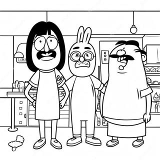 Bobs Burgers Ausmalbild 74930-18126