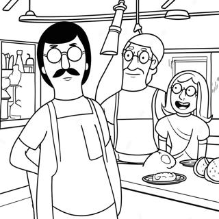 Bobs Burgers Ausmalbild 74930-18128