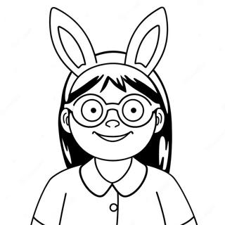 Louise Belcher Mit Hasenohren Ausmalbild 74932 18134
