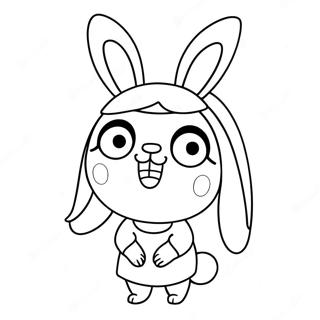 Louise Belcher Mit Hasenohren Ausmalbild 74932 18136