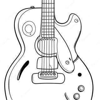 Gitarre Ausmalbild 74982-18167