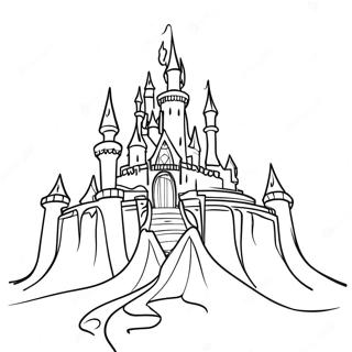 Ausmalbild Von Elsas Eiskonigreich 76065-19012