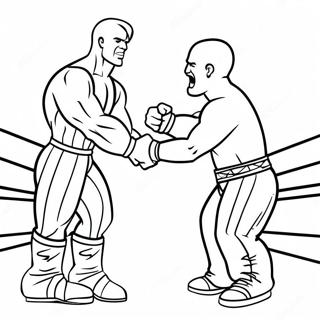 Heftige Wwe Rivalitat Ausmalbild 76143-19075
