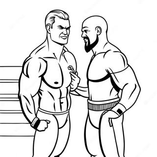 Heftige Wwe Rivalitat Ausmalbild 76143-19076