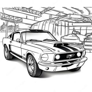 Mustang Gt Mustang Ausmalbilder