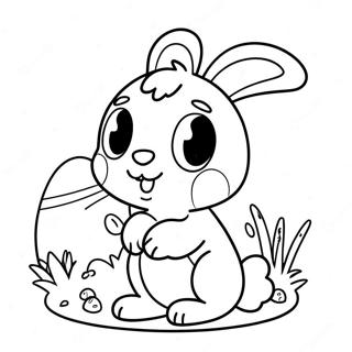 Bluey Ostern Ausmalbilder