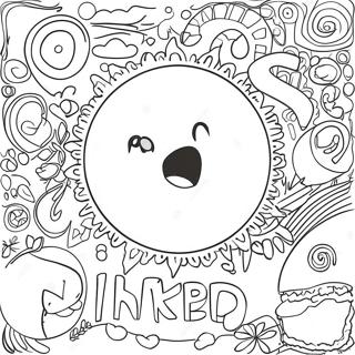 Verspielte Fluchworter Ausmalbild 77425 20064