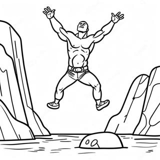 Der Stein Springt Von Den Seilen Ausmalbild 78535-20922