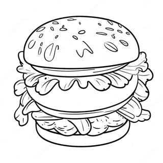 Kase Hamburger Ausmalbild 78713-21051