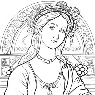 Ausmalbild Der Renaissancekunst 78872-21183