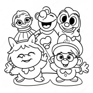 Muppet Babies Ausmalbild 78893-21185