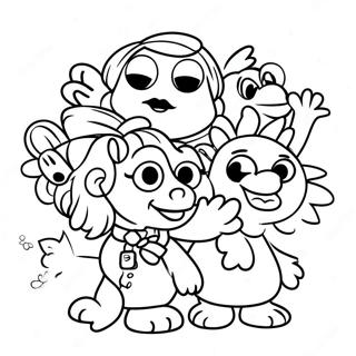 Muppet Babies Ausmalbild 78893-21187