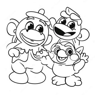 Abenteuerliches Muppet Babies Ausmalbild 78894-21190