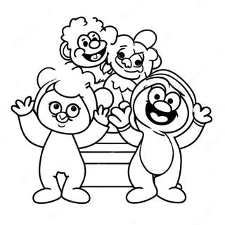 Verspieltes Muppet Babies Ausmalbild 78895 21195