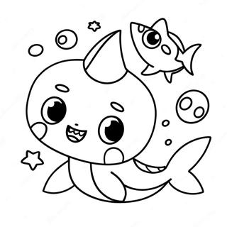 Baby Shark Halloween Ausmalbild 79202-21425