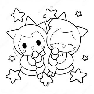 Hubsche Kleine Zwillingssterne Ausmalbild 79282-21498