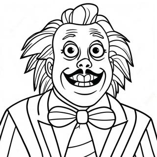 Beetlejuice Mit Lydia Ausmalbild 79410-21594