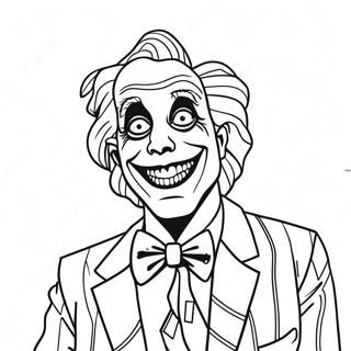 Beetlejuice Mit Lydia Ausmalbild 79410-21596