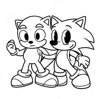 Sonic Und Mario Ausmalbilder