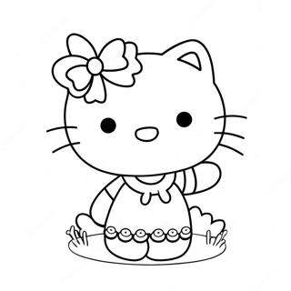 Hello Kitty Susses Ausmalbild 81313-23058