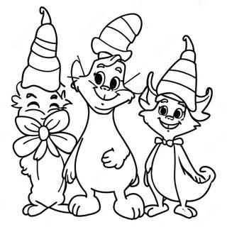 Frohliche Whoville Charaktere Ausmalbild 81493-23197