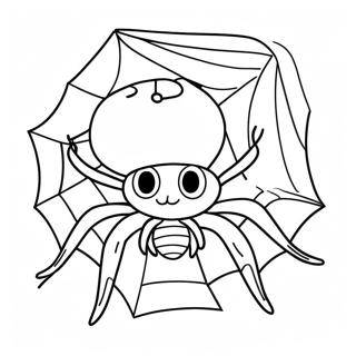 Halloween Spinne Ausmalbild 82161-23743